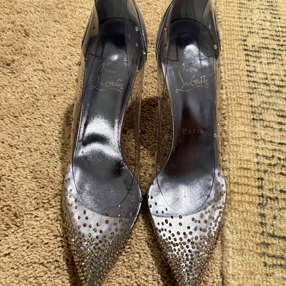 Christian Louboutin Swarovski Heels Size 38